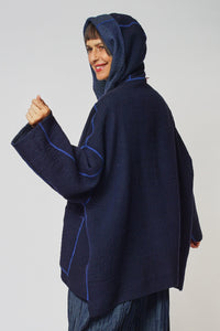 Hoodie Poncho #3