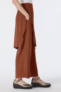 Sandwashed Pebble Elena Skirted Pant