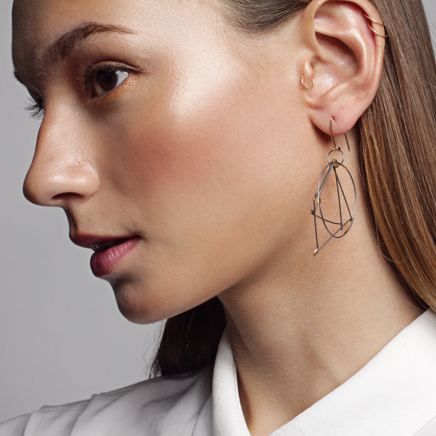 Shape Hook Earrings