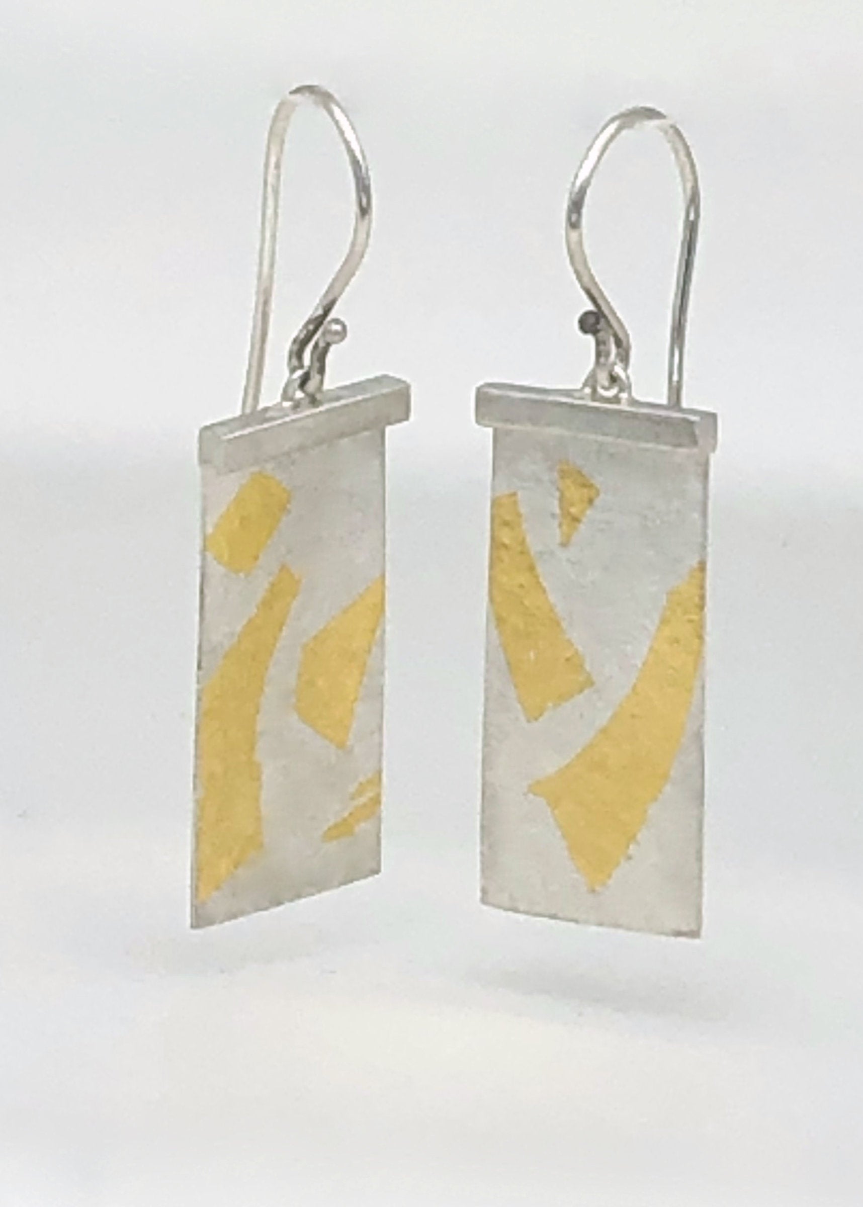 Writing Stone Earrings