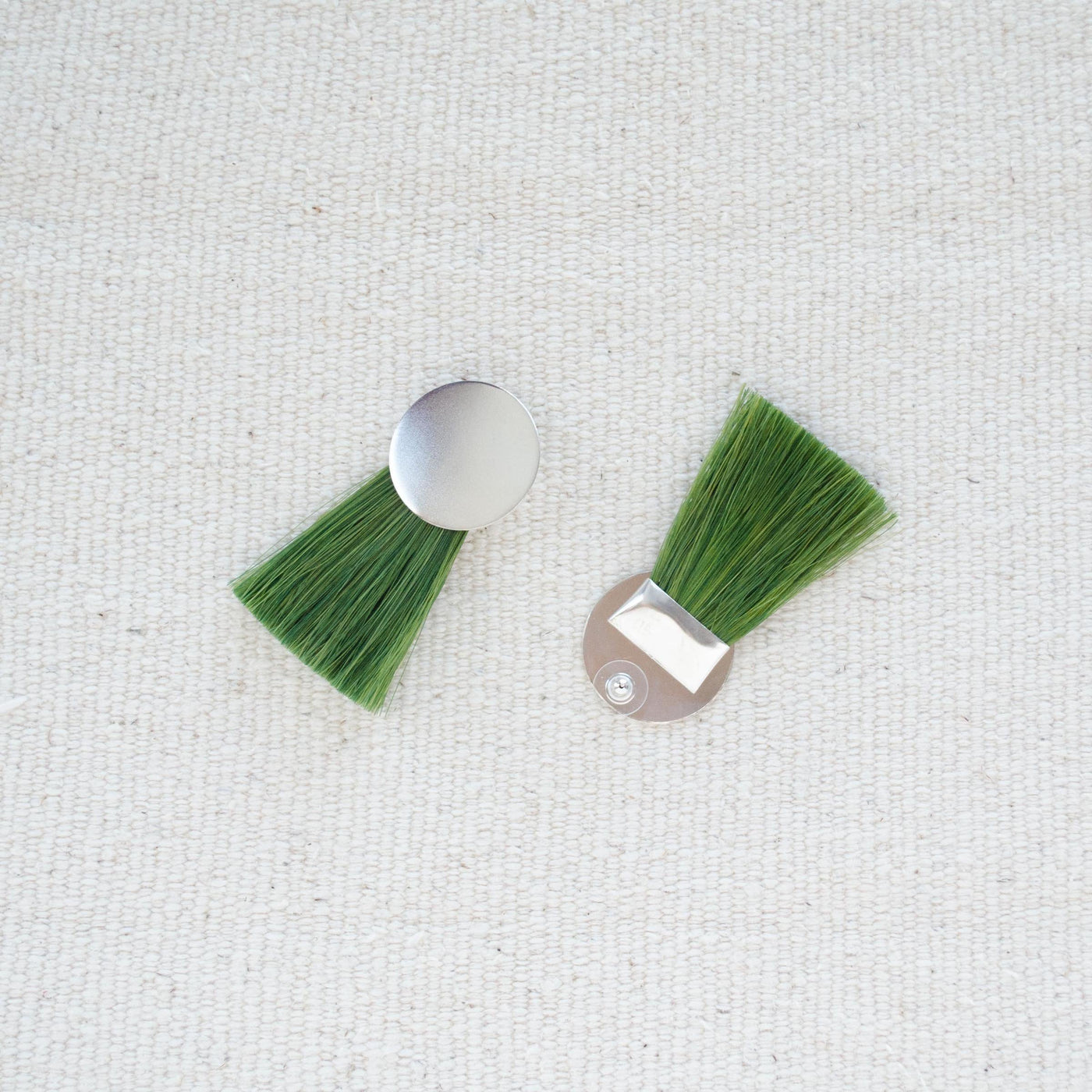 Green Indigo with Sterling Silver