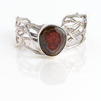 Rare Australian Opal Twig Cuff