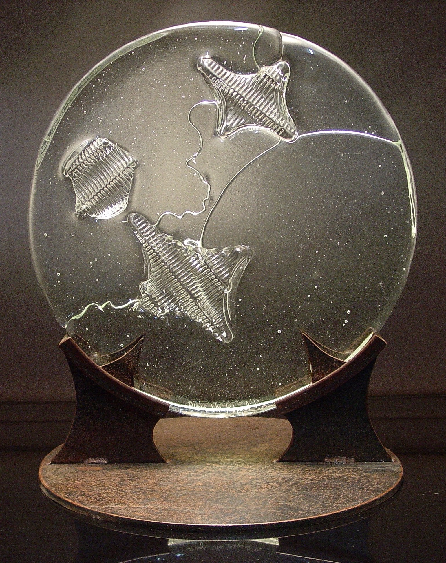 Cast Glass Circle