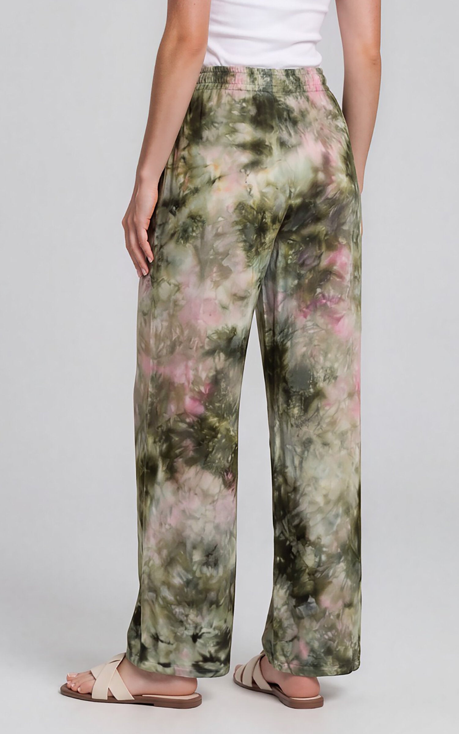 Tie Dye Wide Leg Pant