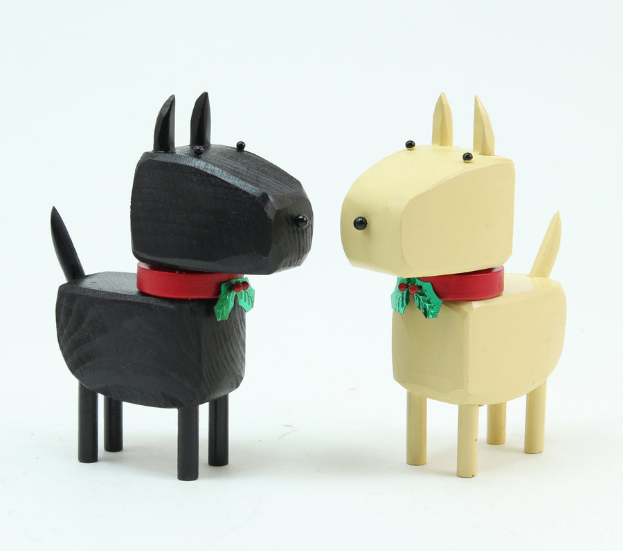 Christmas Scottie, Wheaten Dog