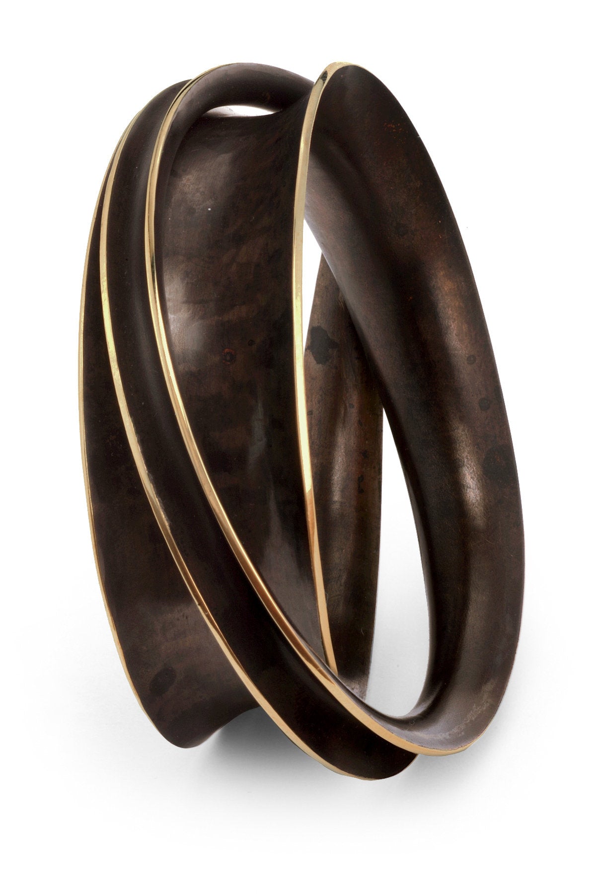 Bronze Double Wrapper Bangle