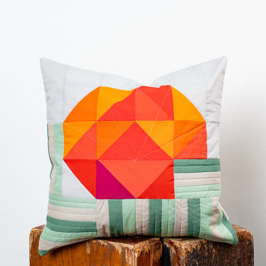 California Poppy Pillow