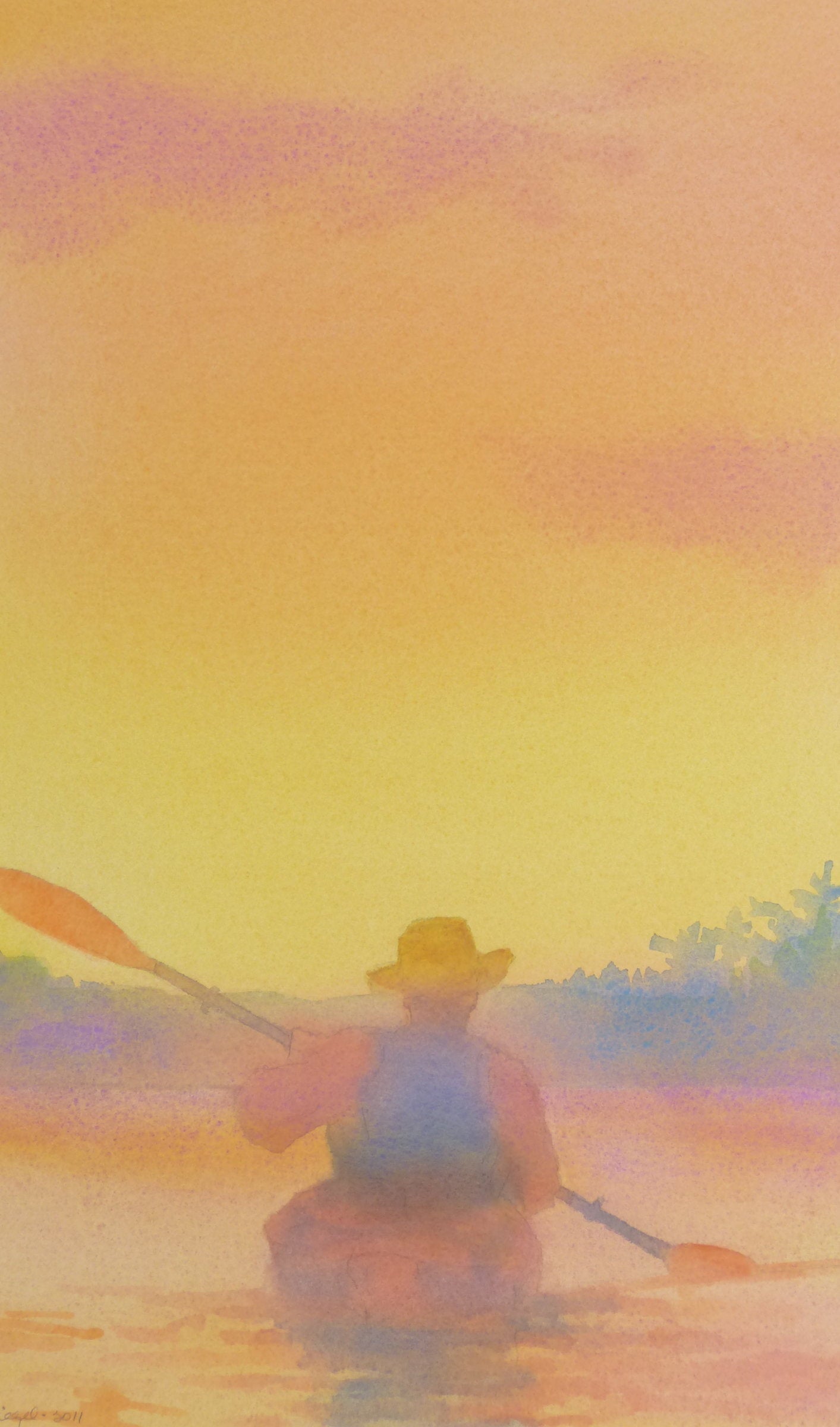 Bright Dawn, Paddling