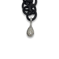 Baroque Pearl Cage Drop Necklace