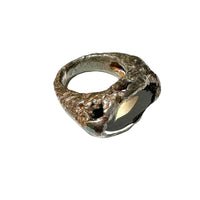 Carved Sculptural Tourmaline Ring