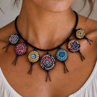 Vintage Kimono Silk Reversible Choker