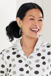 Multi Framed Dangle Earrings