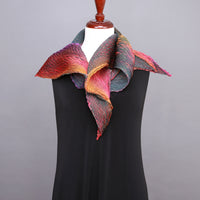 evergreen/purple/red/orange