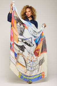 Spotlight Silk Modal Scarf