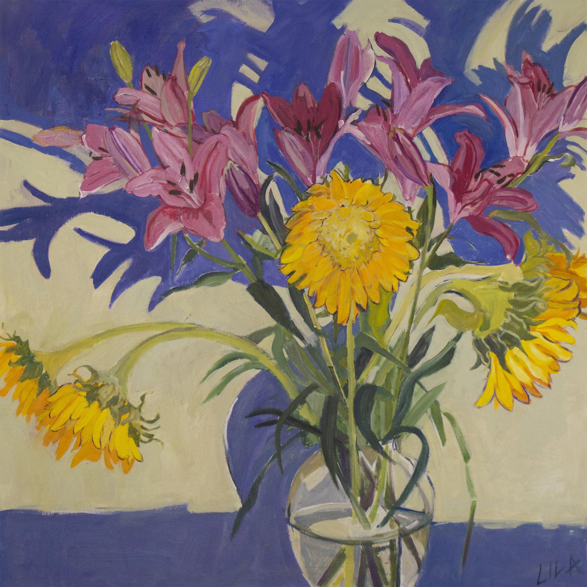 Lillies and Sunflowers 2016