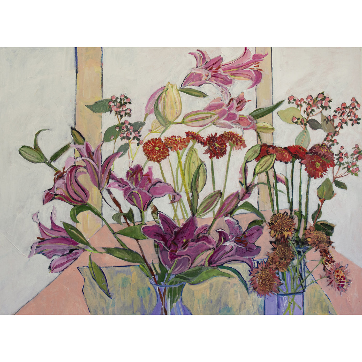 Flowers in the Breeze