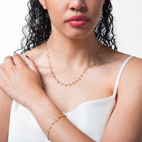 Gold Circles Necklace