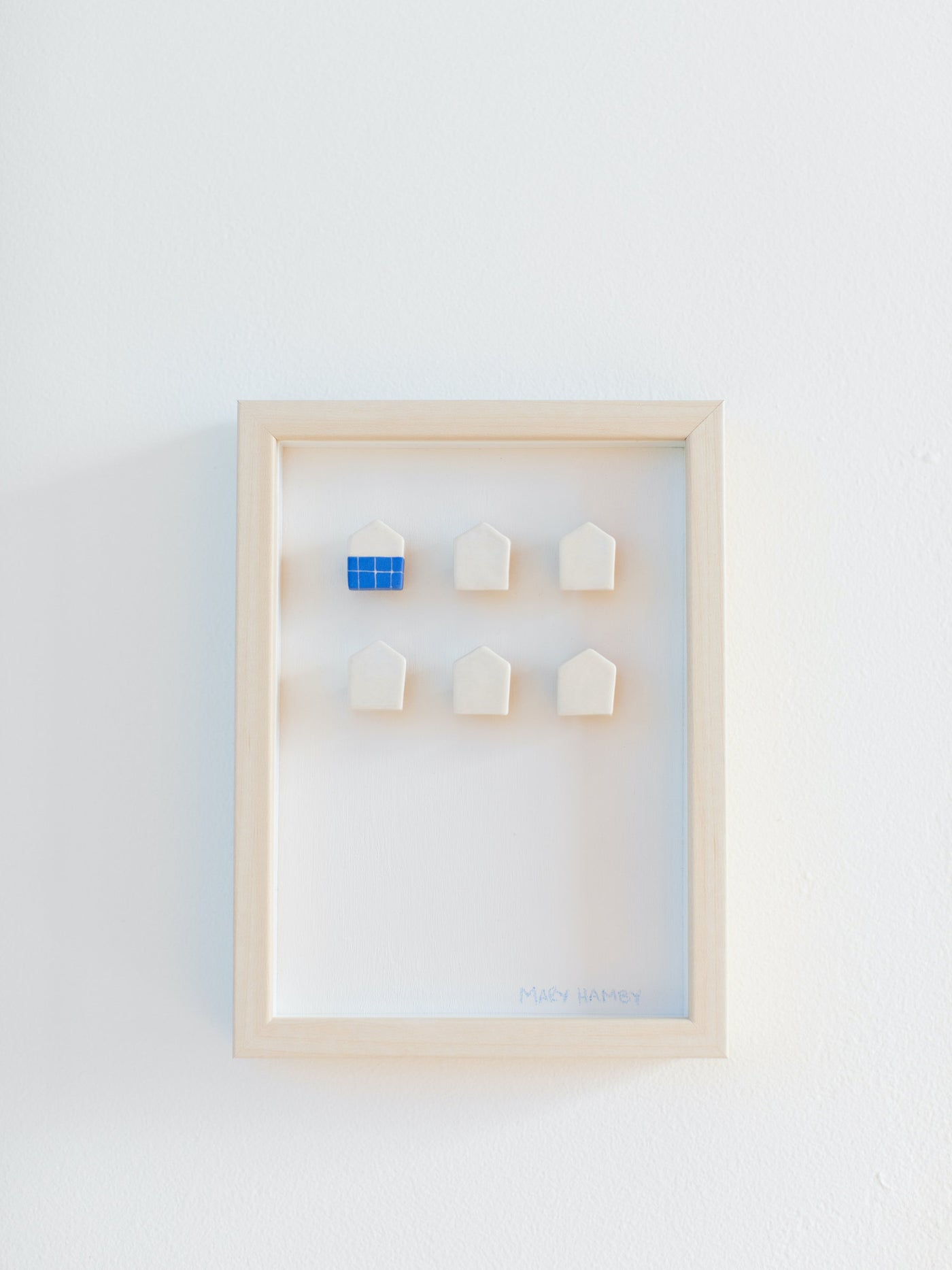 Porcelain Block Party in White