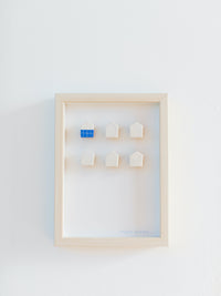 Porcelain Block Party in White