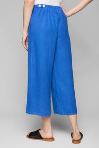 Flat Front Crop Pants