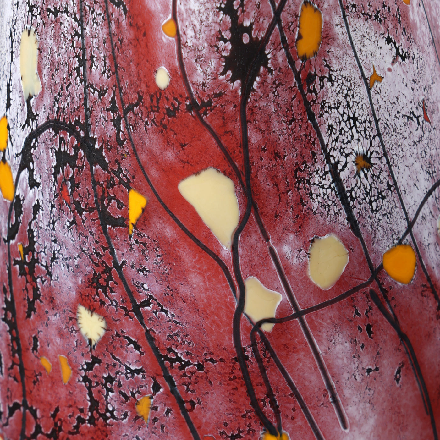 Red Autumn Apples Tall Conical