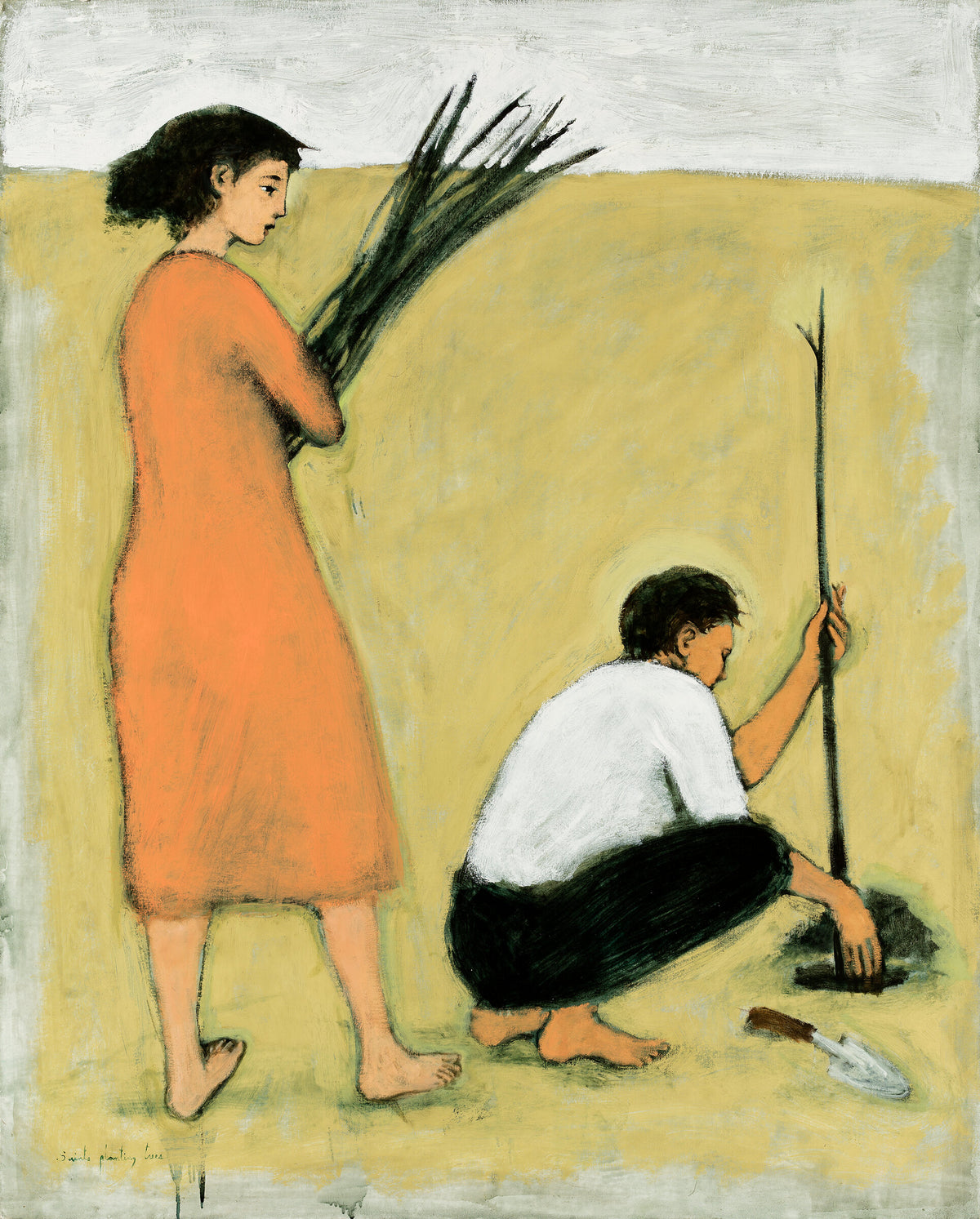Saints Planting Trees