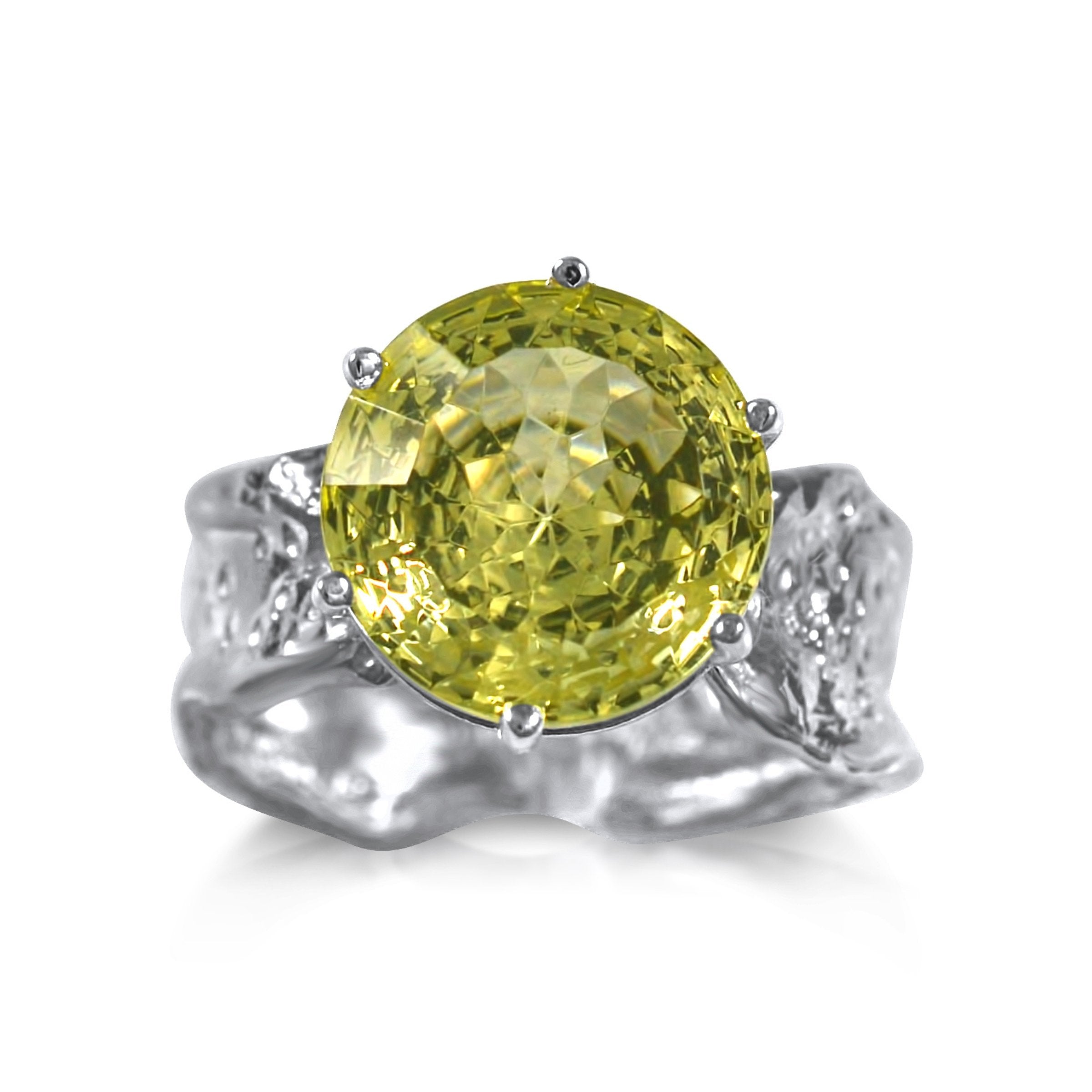 Lily Burst in Lemon Quartz