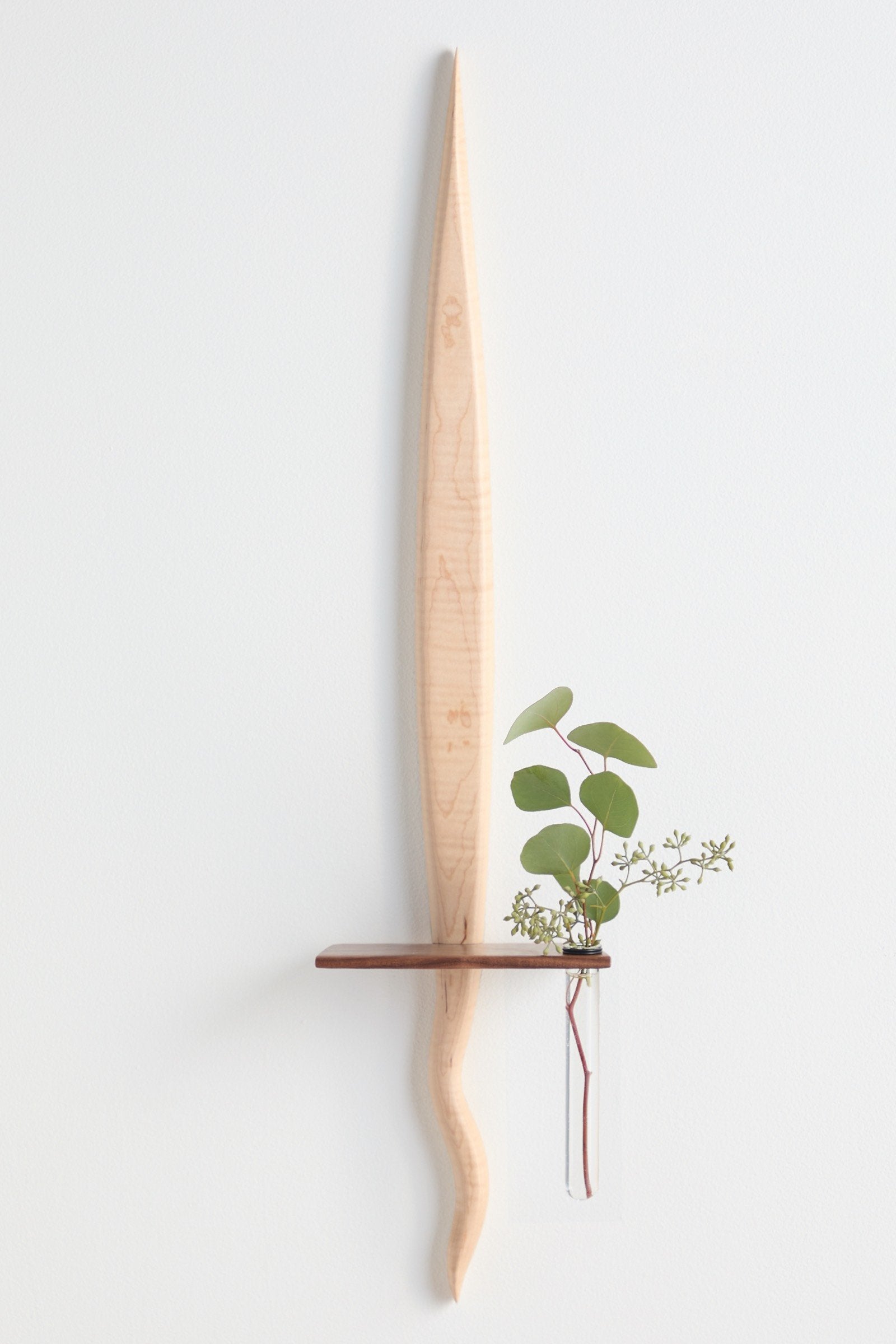 Tiger Maple with Walnut