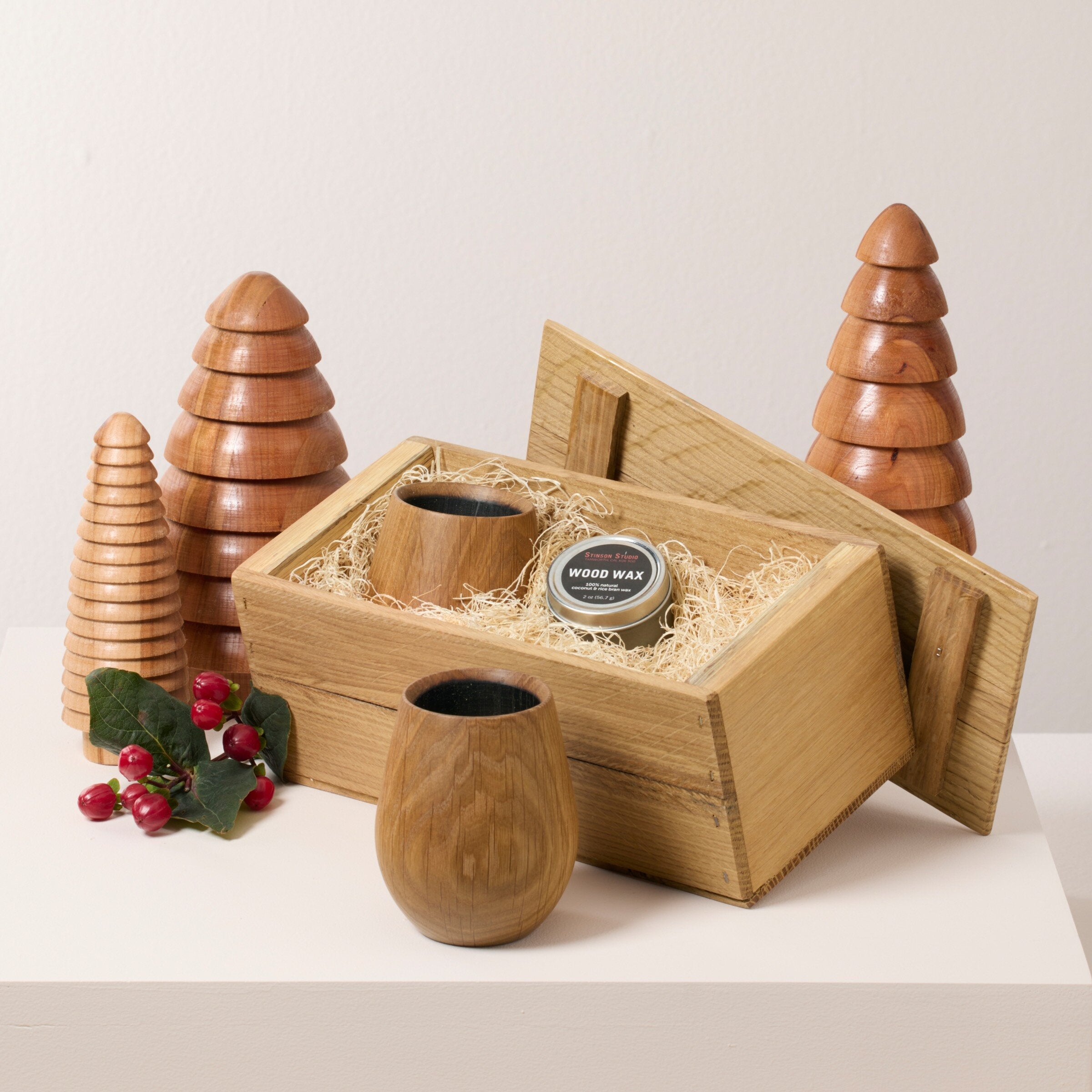 Wooden Christmas Trees · Artful Home