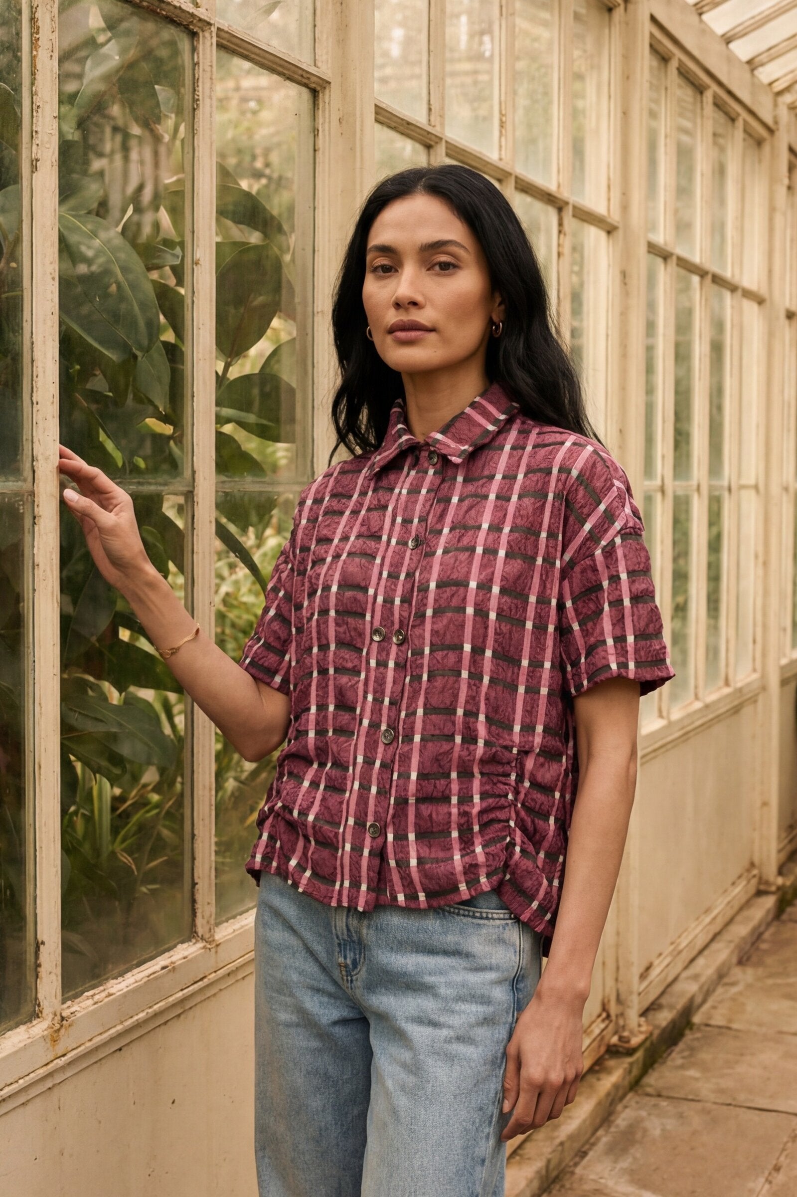 Magenta Plaid