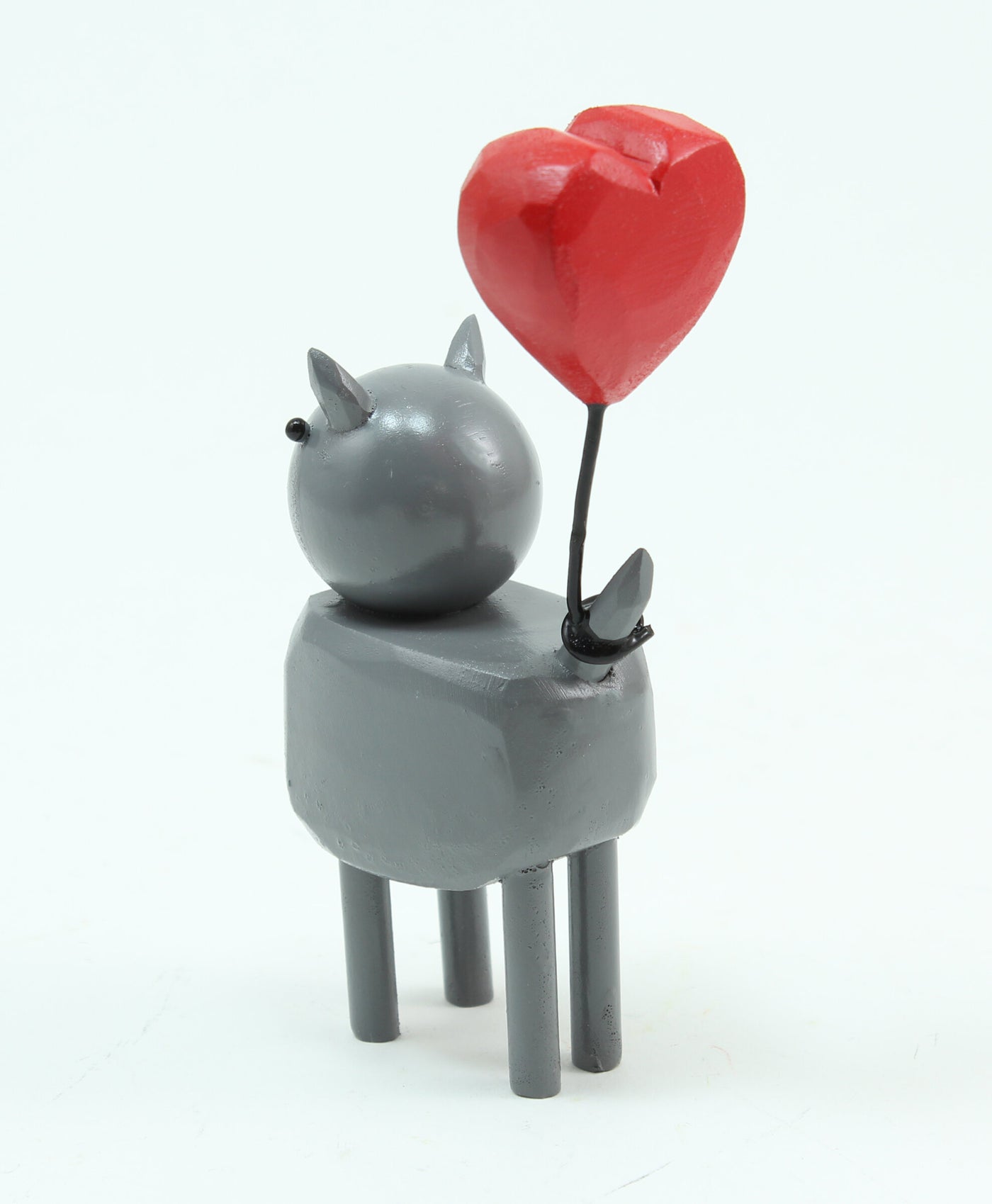 Kitties with Heart Balloons