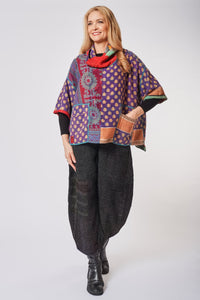 Cowlneck Poncho #2