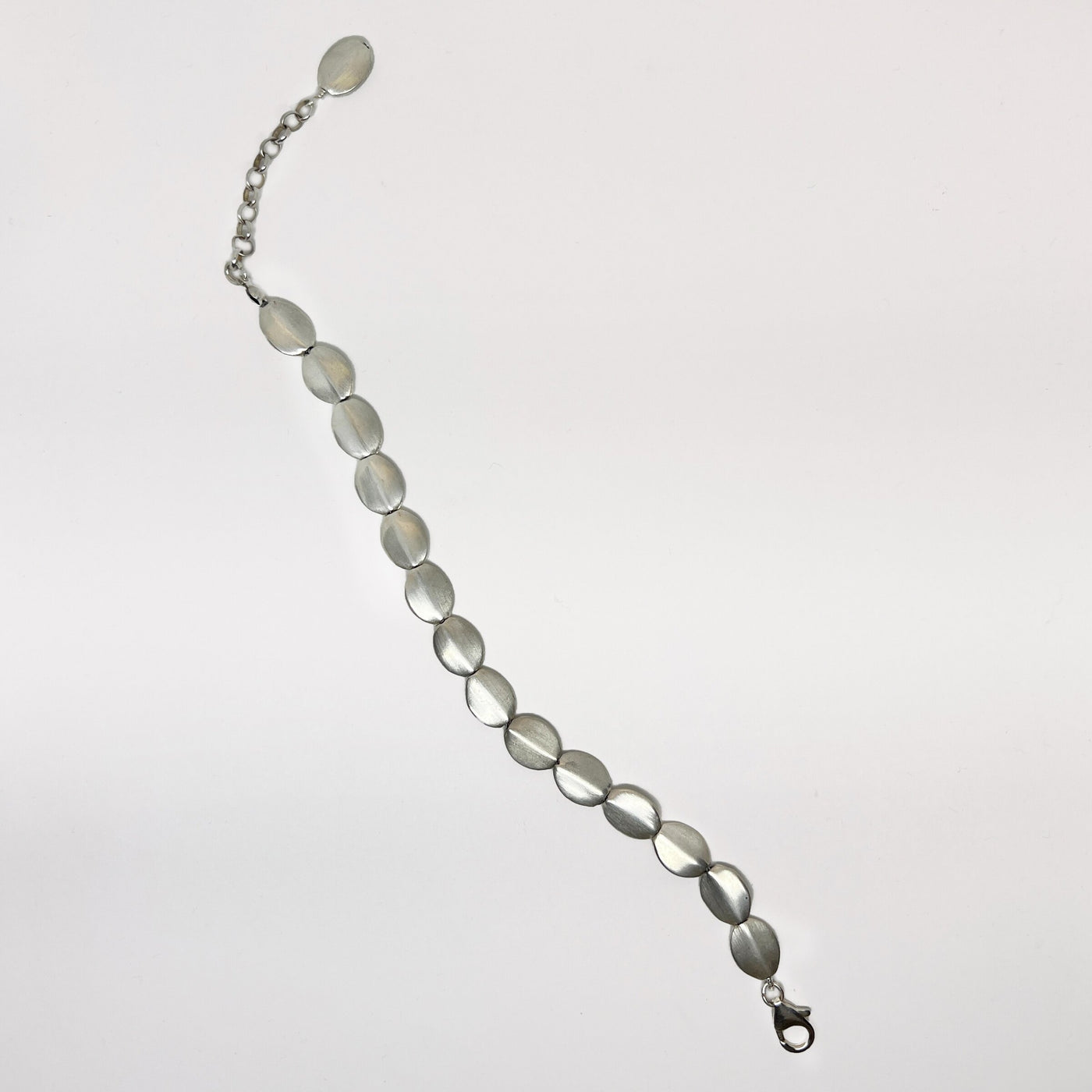 Silver Petal Bracelet