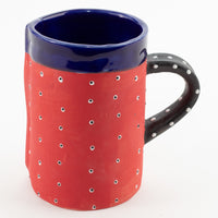 tall Velvet Red Mug