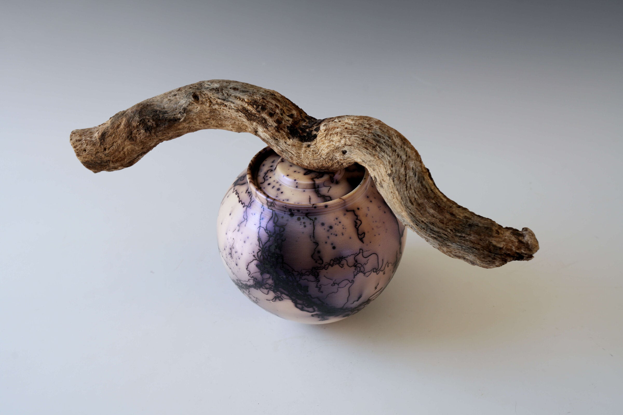 Drift Echo Magic Forest Porcelain Vessel