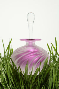 Magenta Mini Swirl Perfume Bottle