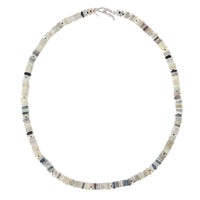 Australian Opal Heishi Bead Necklace