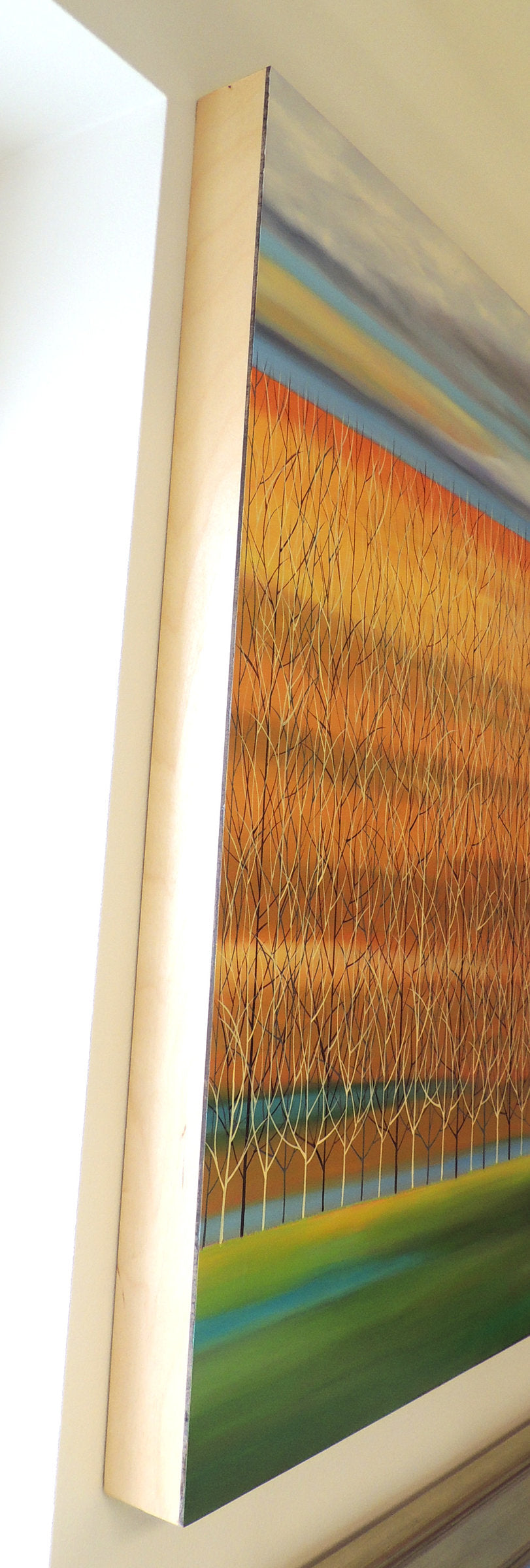 Trees on Yellow Ochre