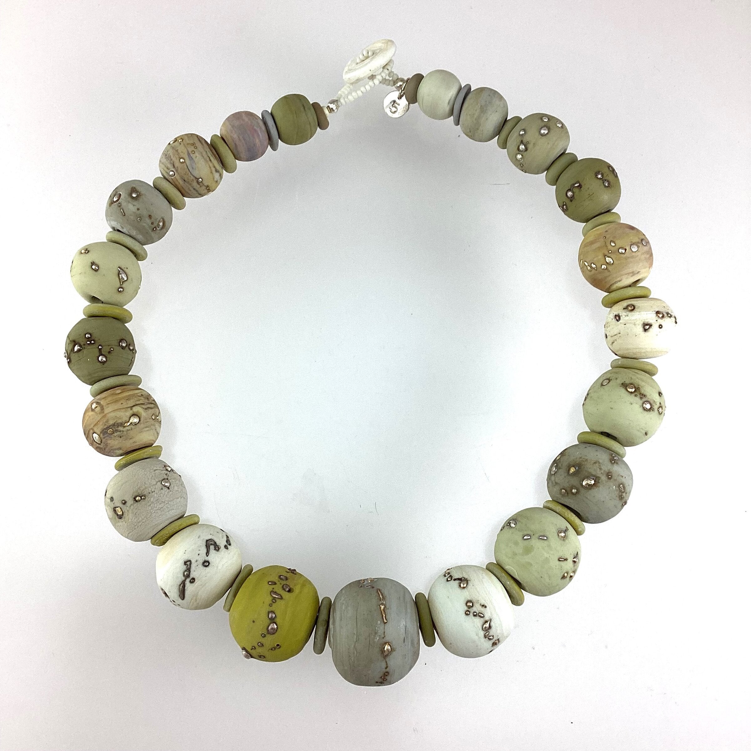 Light Planetoid Necklace V