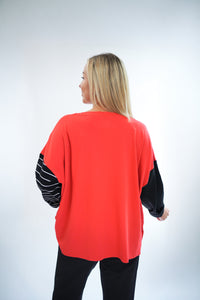 Mixed Up Boxy Tee