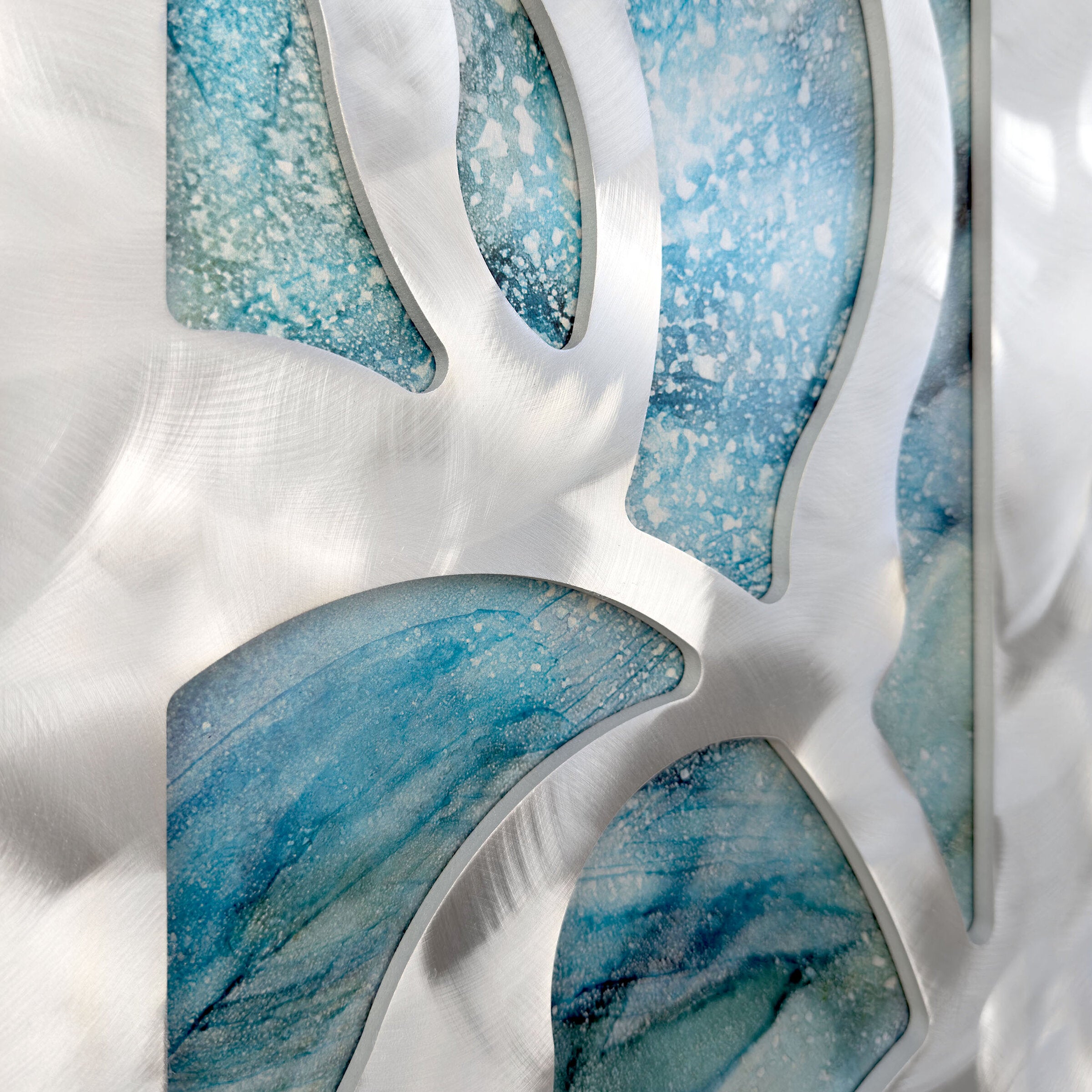 Leaf Currents III, detail view