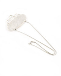 Pattern Oval Necklace