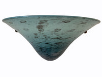 Aqua Bubbles Round Bowl Sconce