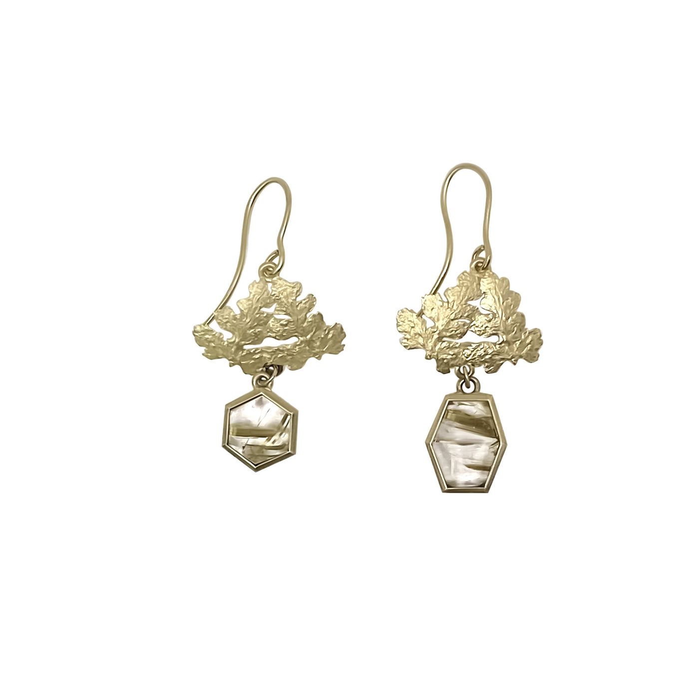 Rock Fern Earrings