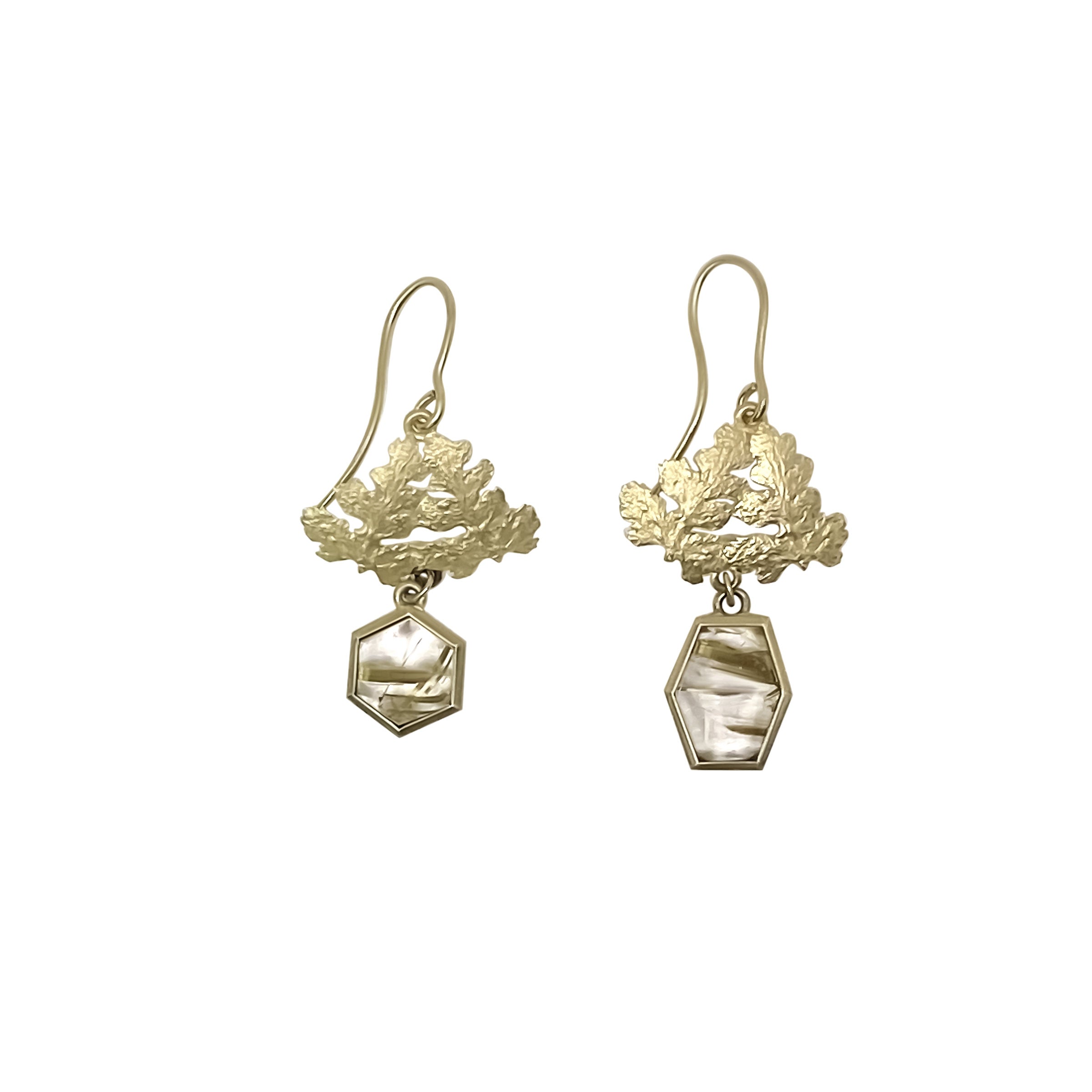Rock Fern Earrings
