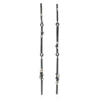 Linear Facet Cluster Earrings
