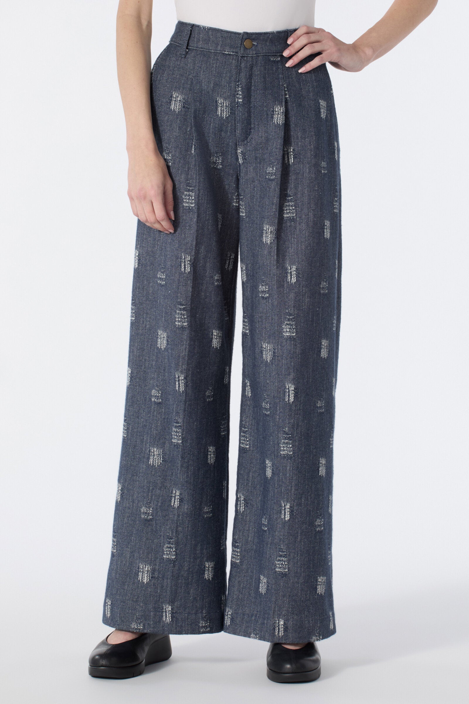 Denim Ember Wide Leg Jean