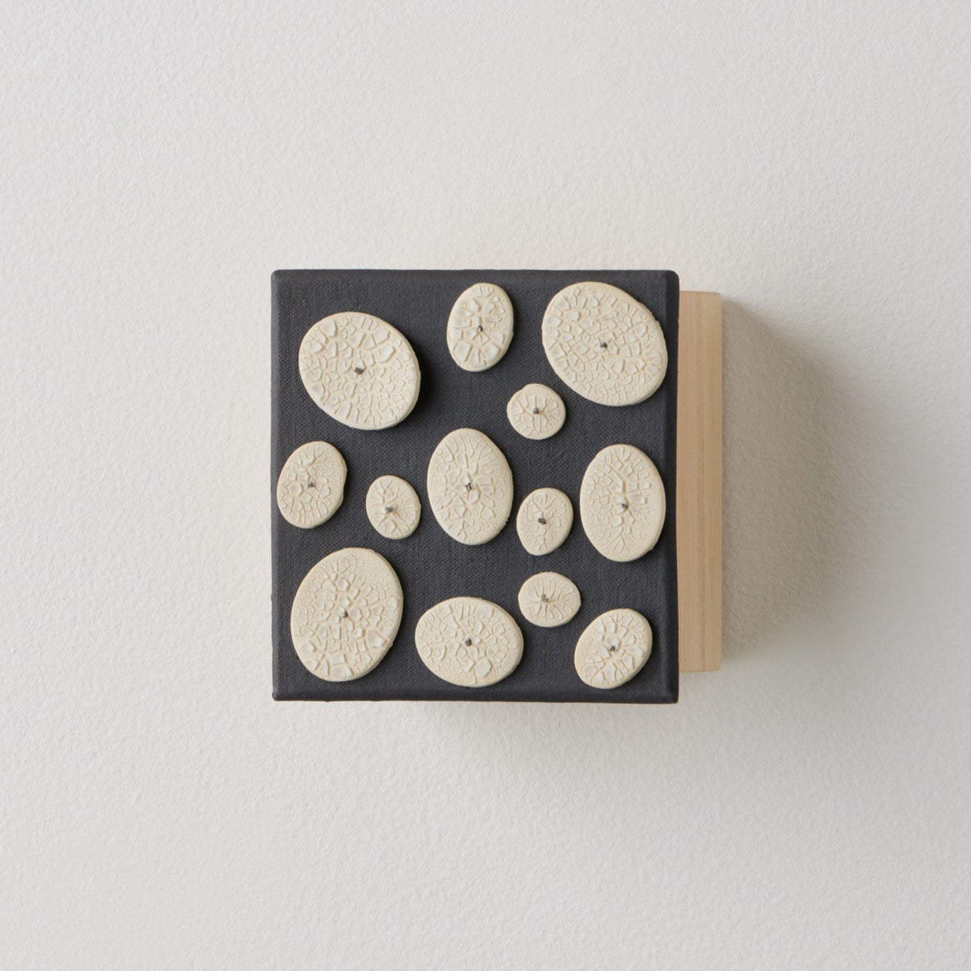 White Disks on Black
