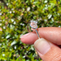 Oregon Sunstone & Diamond Sophia Ring
