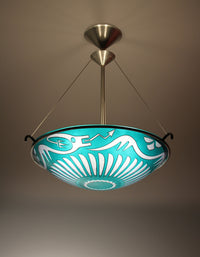 San Ildefonso Dragon Pendant Lamp